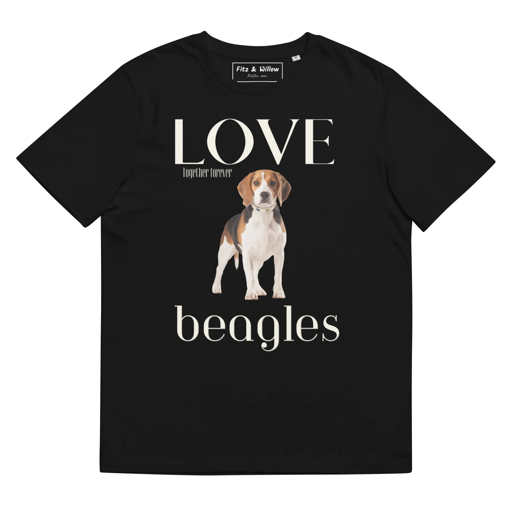 Beagle lovers organic cotton t-shirt