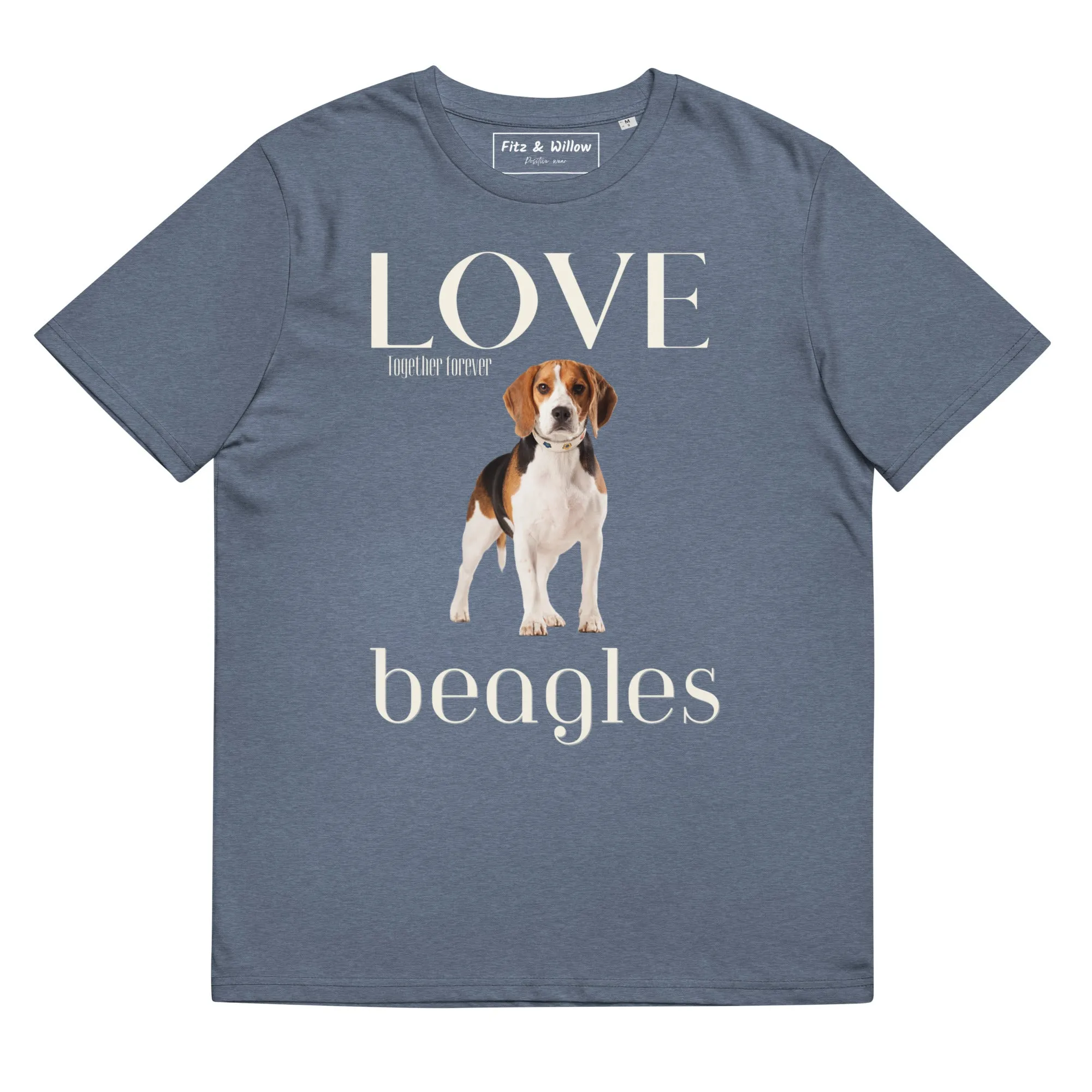 Beagle lovers organic cotton t-shirt