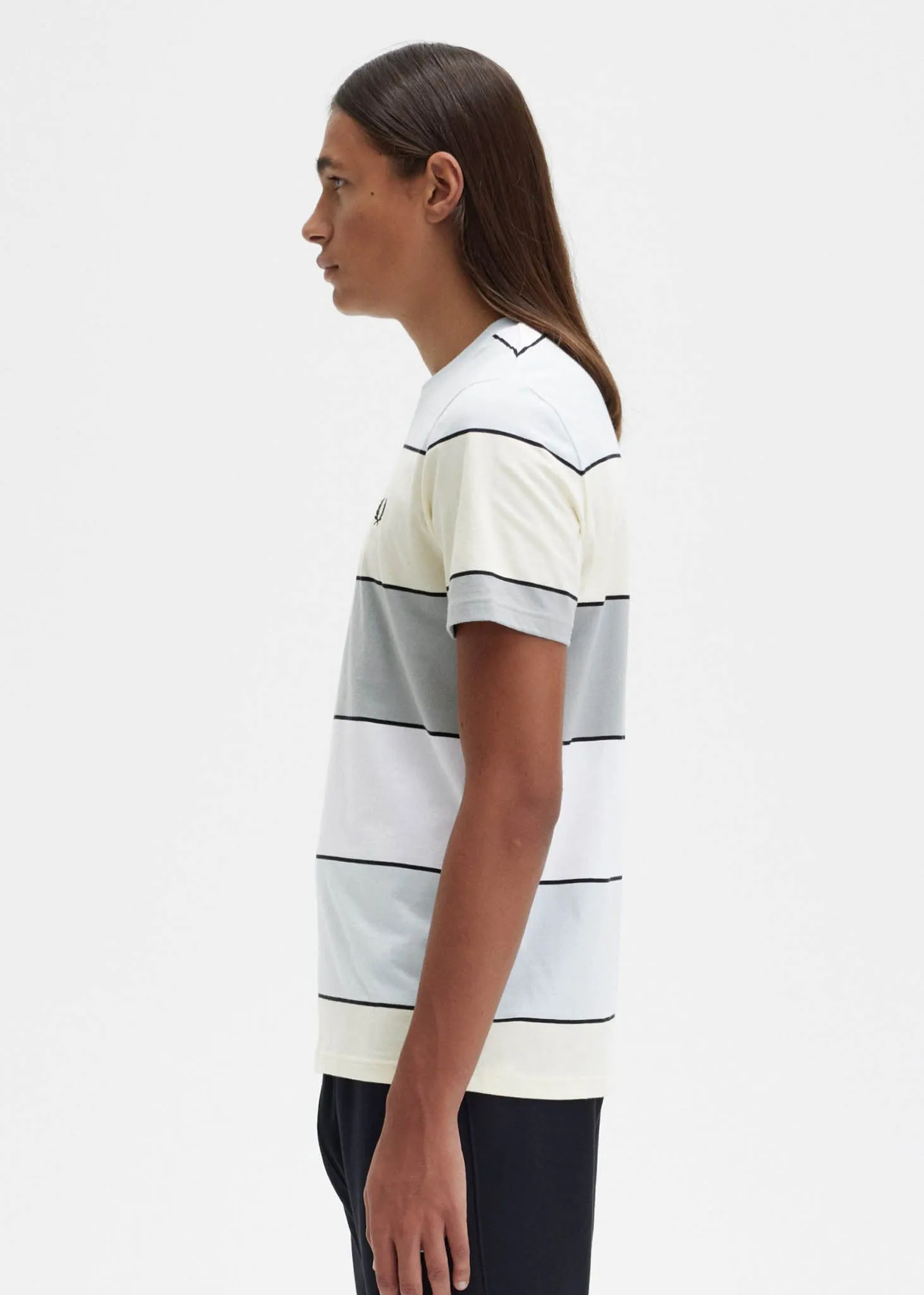 Bold stripe t-shirt - ice cream
