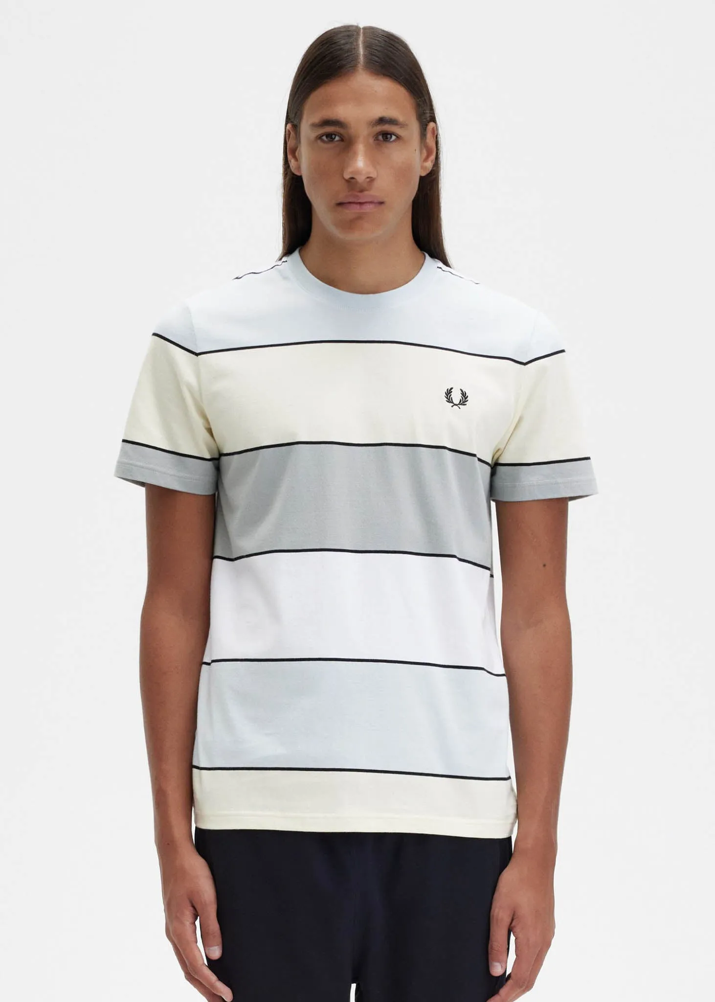 Bold stripe t-shirt - ice cream