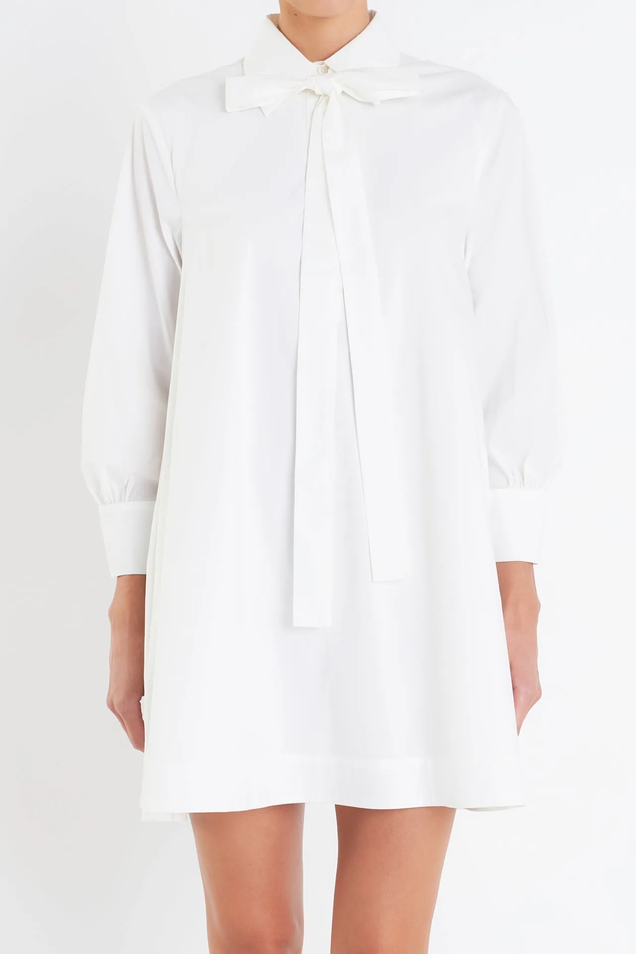 Bow Shirt Dress
