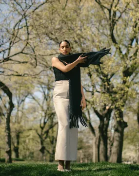 Briar Maxi Skirt (Oat)