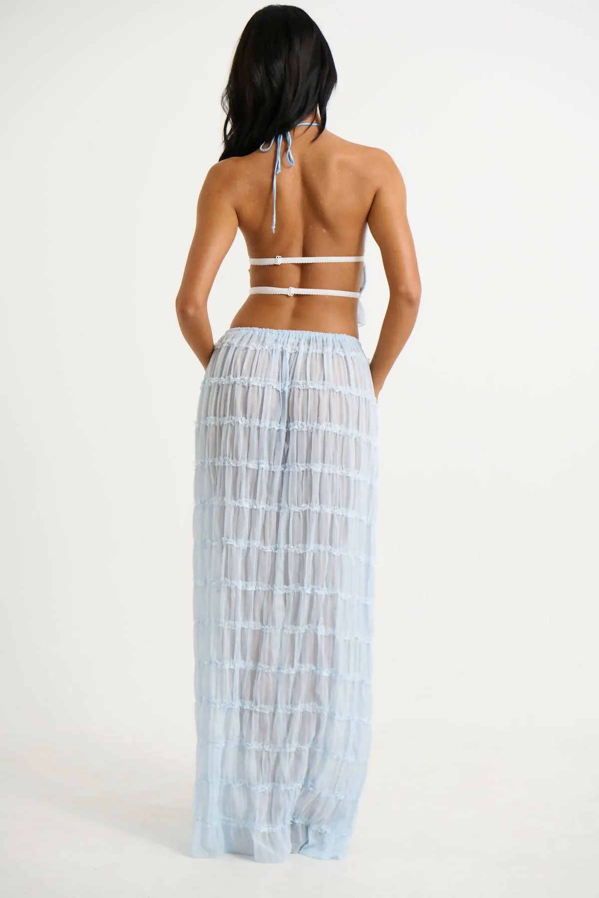 Bronze Snake Elena Set Sky Blue