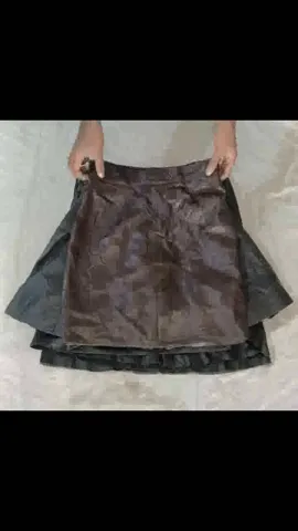 Buttoned Beauties: Vintage Y2K Leather Skirt Bundle ✨ (H-112)