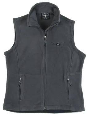 Canyon Fleece - Men's Zip Vest by Flying R Ranchwear - Gray
