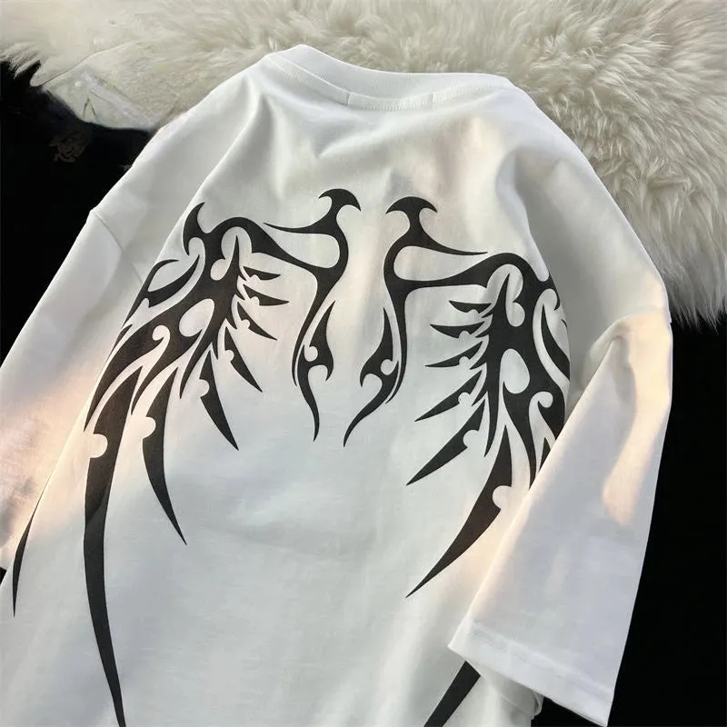Casual half sleeved T-shirt.