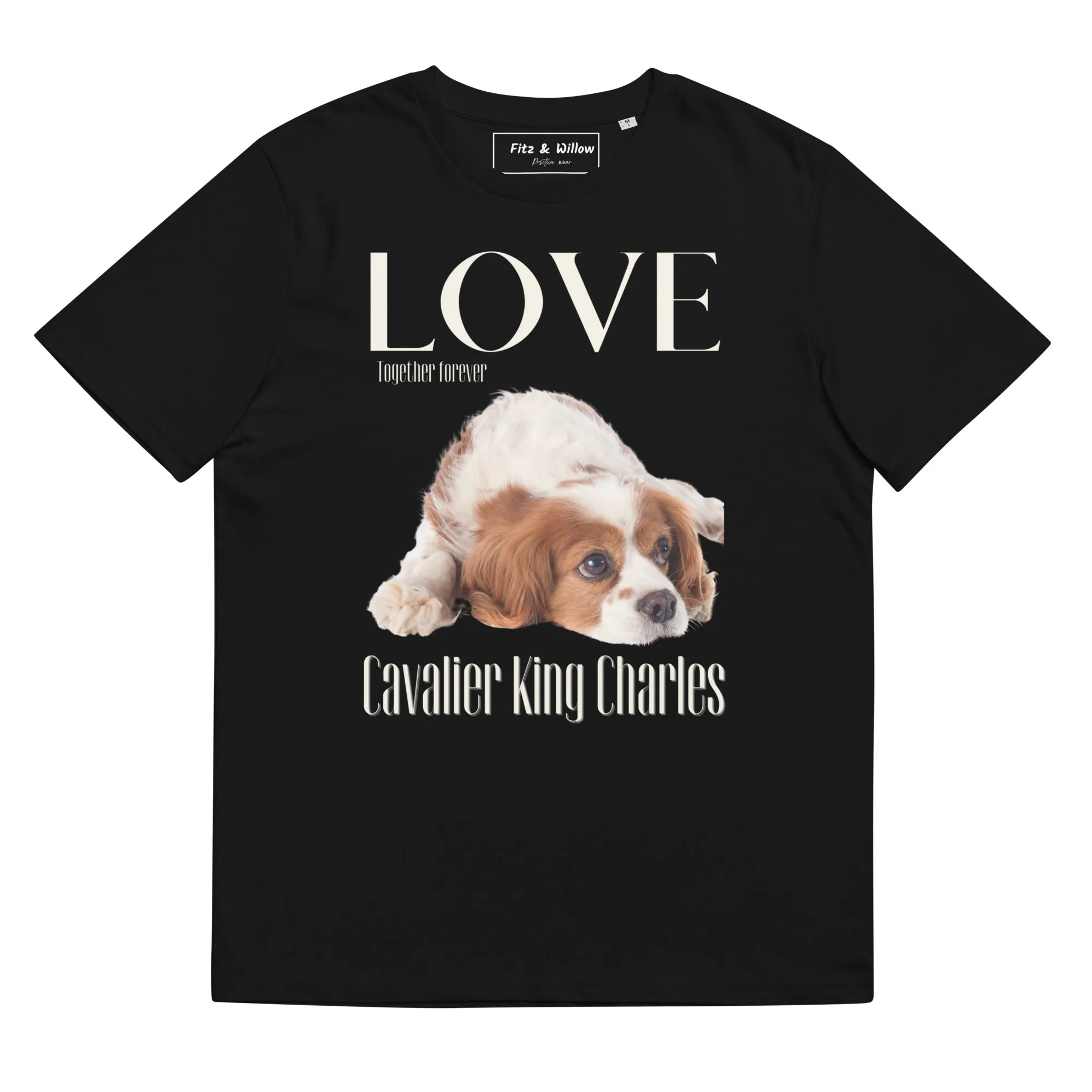 Cavalier King Charles Spaniel sustainable t-shirt