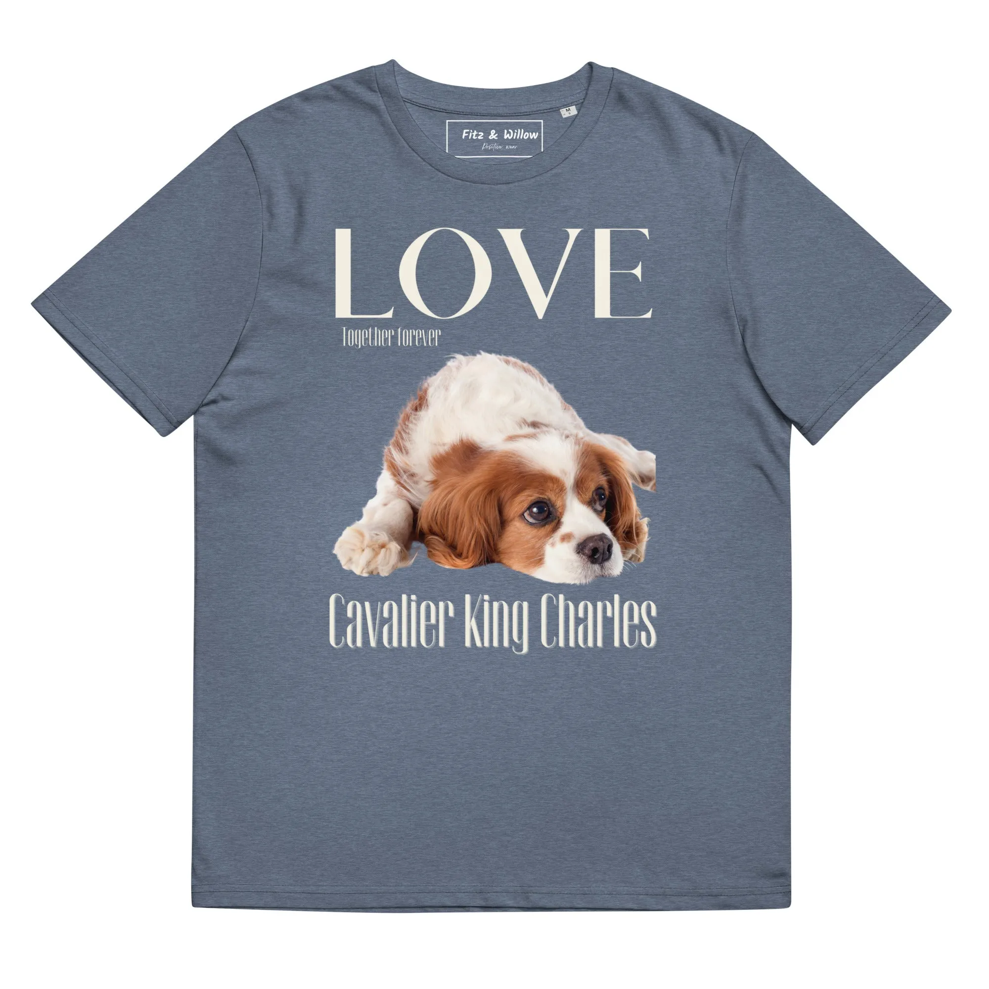 Cavalier King Charles Spaniel sustainable t-shirt