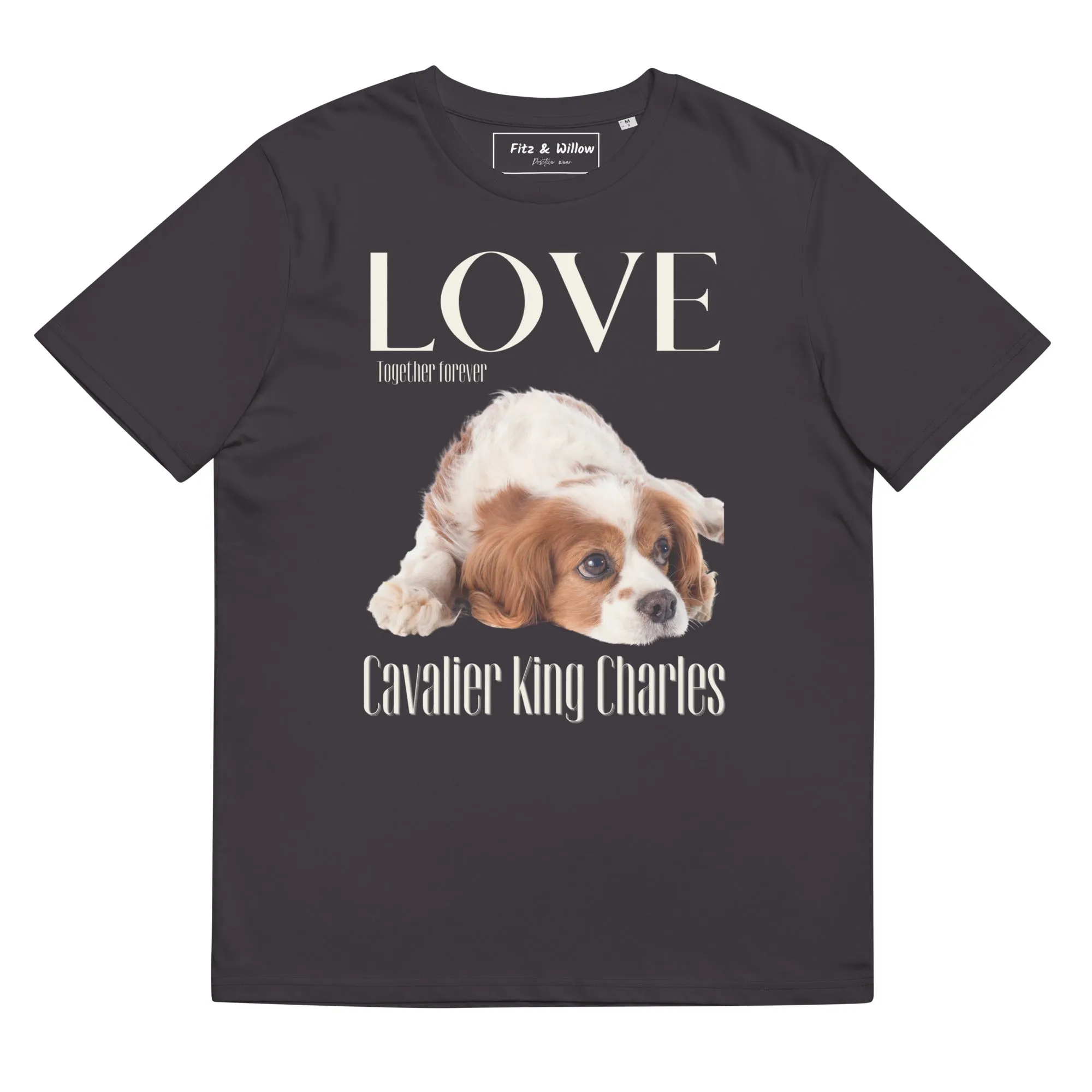 Cavalier King Charles Spaniel sustainable t-shirt