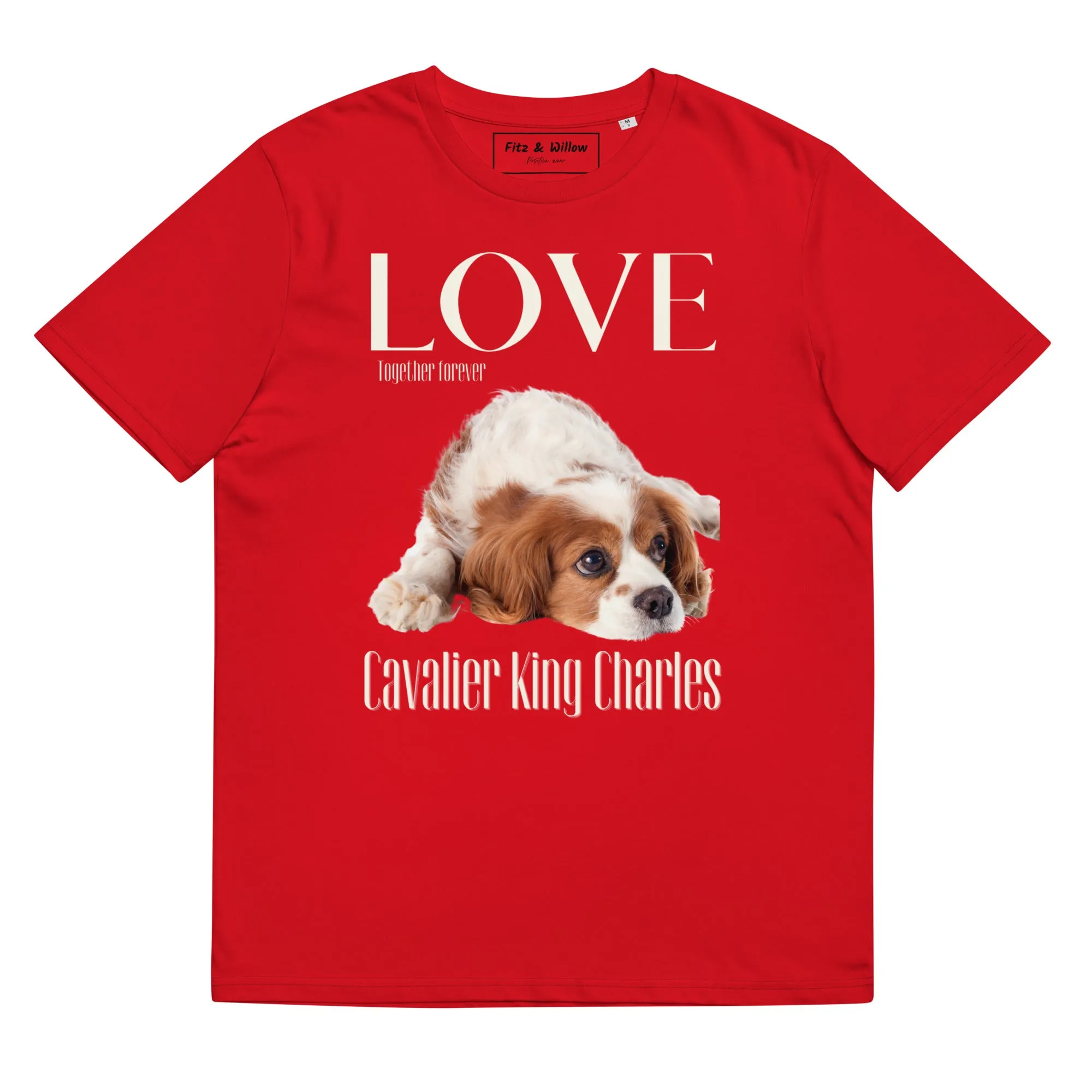 Cavalier King Charles Spaniel sustainable t-shirt