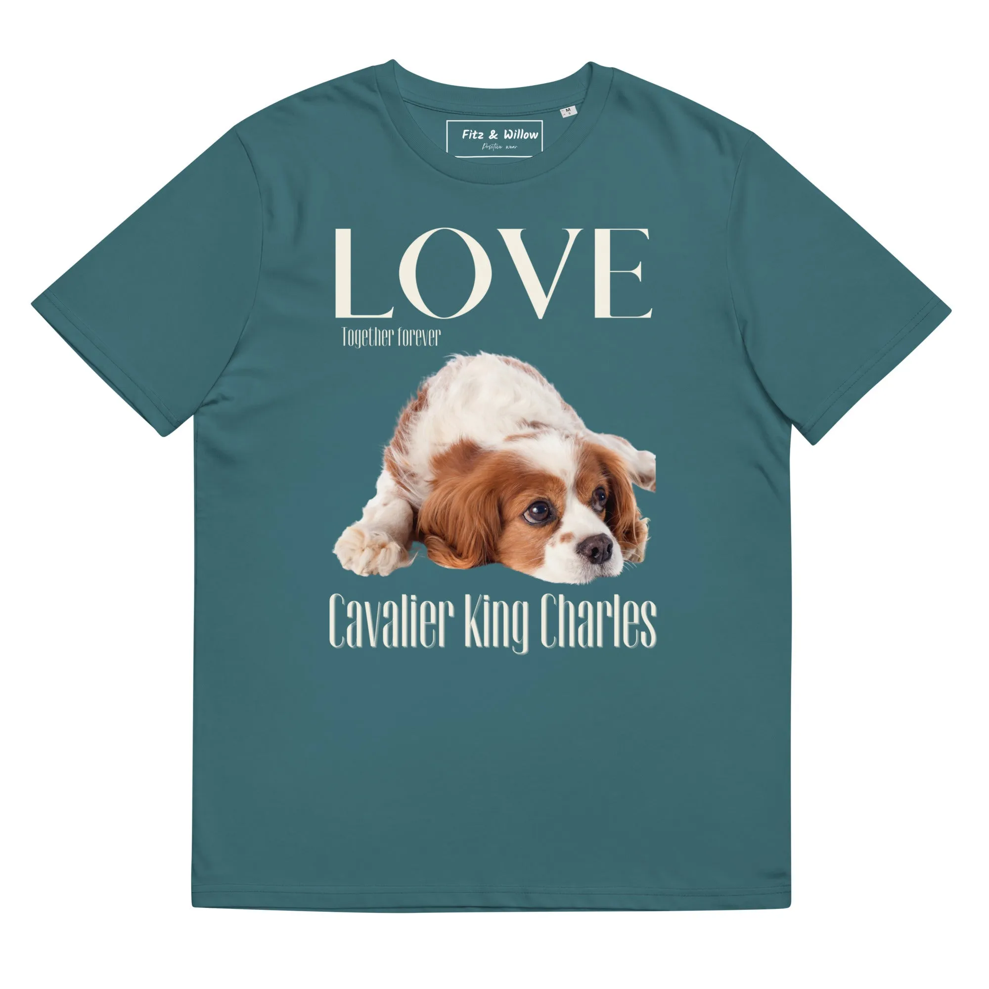 Cavalier King Charles Spaniel sustainable t-shirt