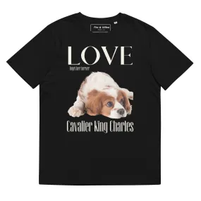 Cavalier King Charles Spaniel sustainable t-shirt