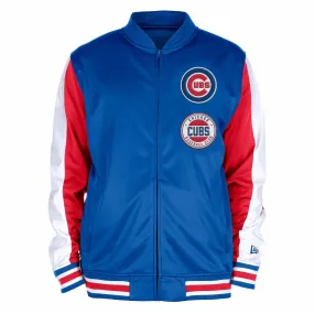 Chicago Cubs Bullseye Dual Logo Track Jacket
