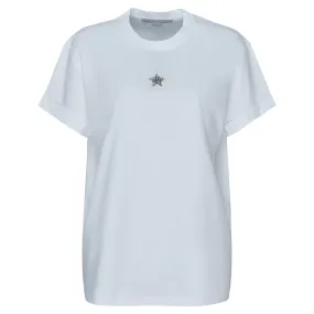 Crystal Mini Star Embroidery T-Shirt
