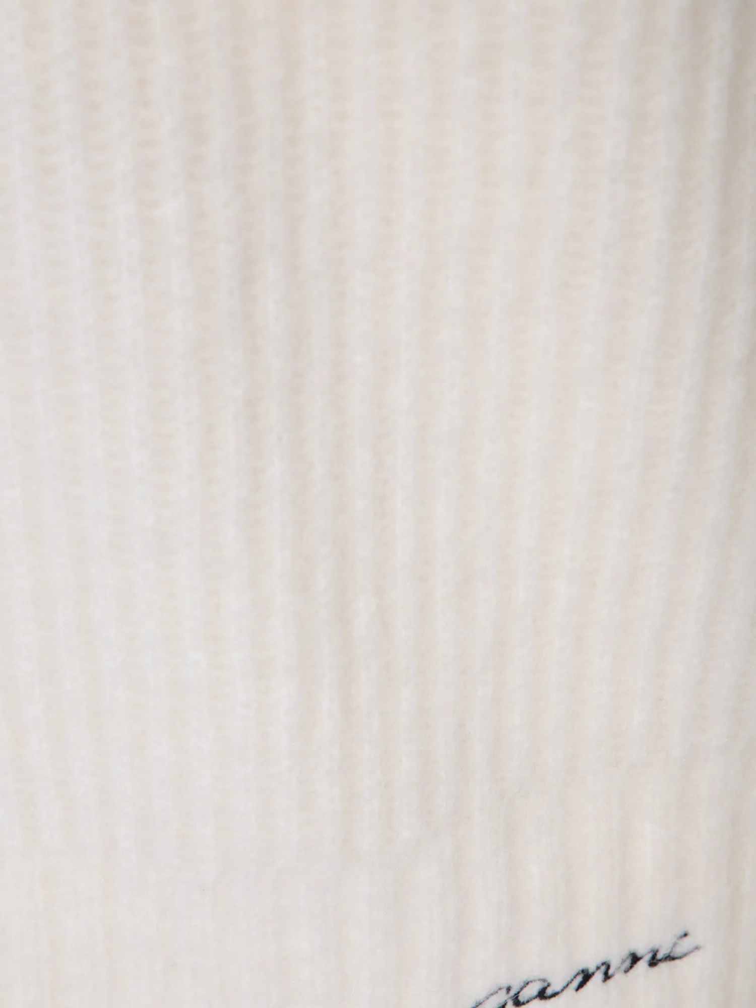 Cut-out detail pullover ivory