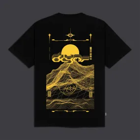 Cyber Dune Tee Black