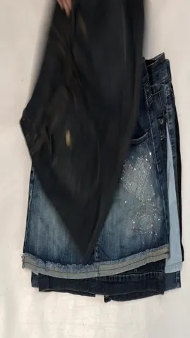 Denim Mini skirt (S-763)