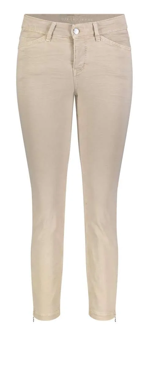 Dream Chic Crop Jean - Beige