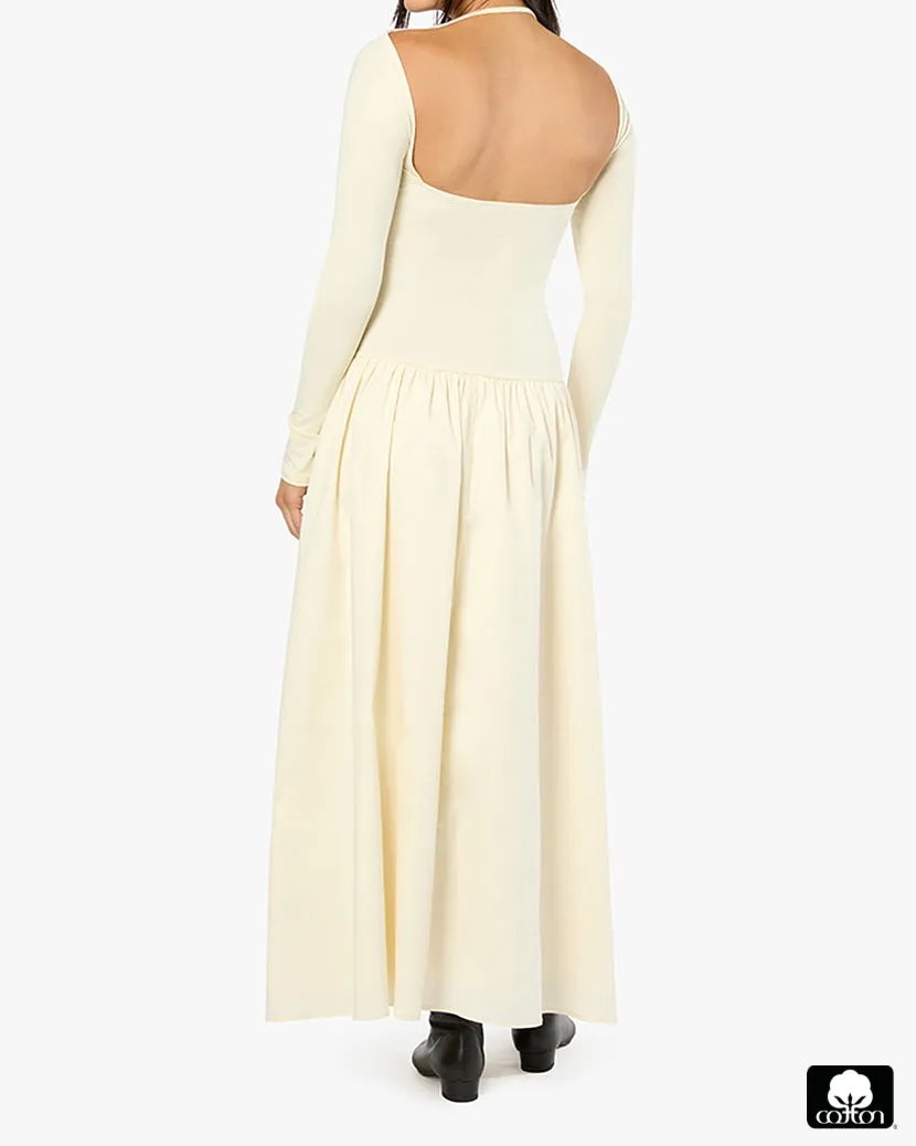 Drop Waist Maxi Dress
