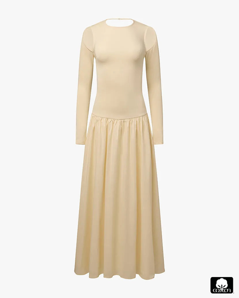 Drop Waist Maxi Dress
