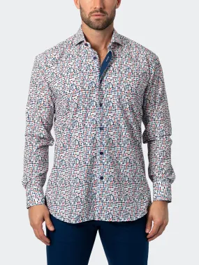 Einstein Random Stretch White