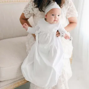 Elijah Newborn Gown & Hat