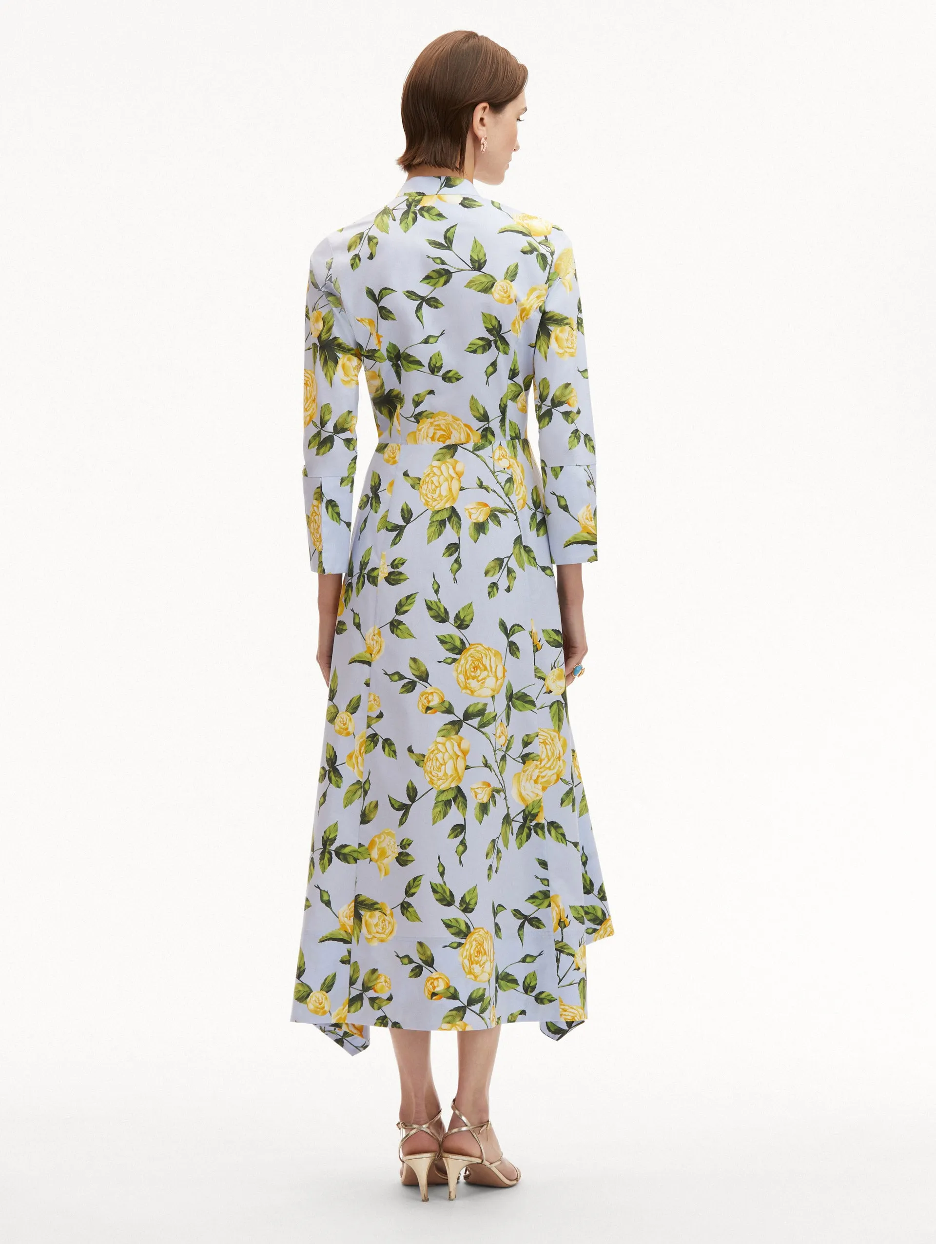 English Rose 3/4 Sleeve Dress