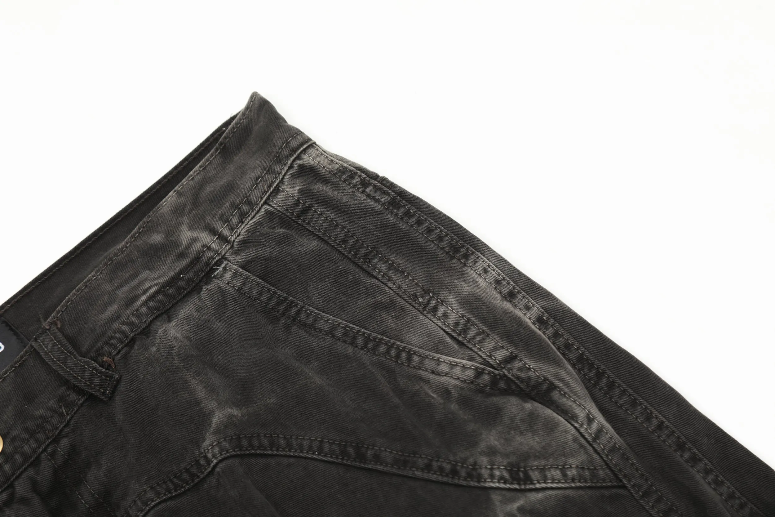 Faire Echo Tie-Dye Design Straight-Leg Pants