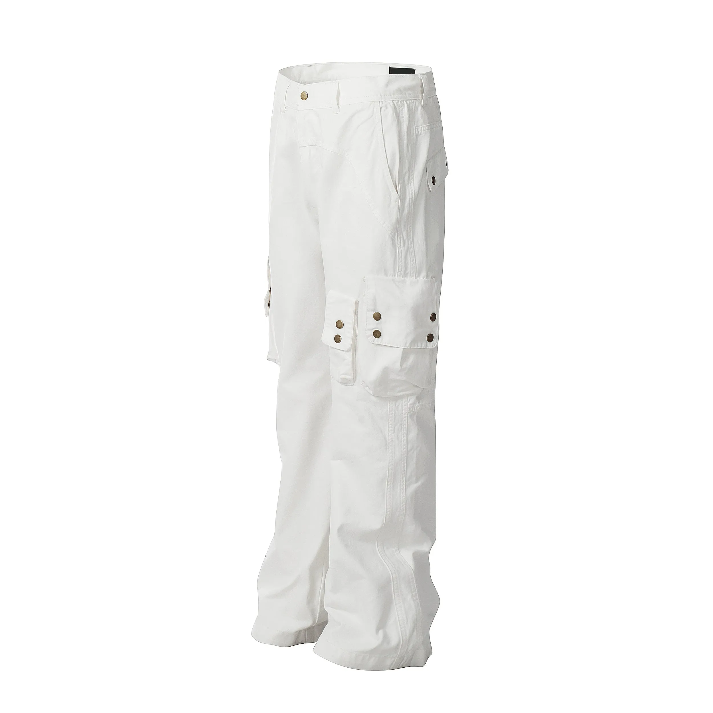 Faire Echo Tie-Dye Design Straight-Leg Pants