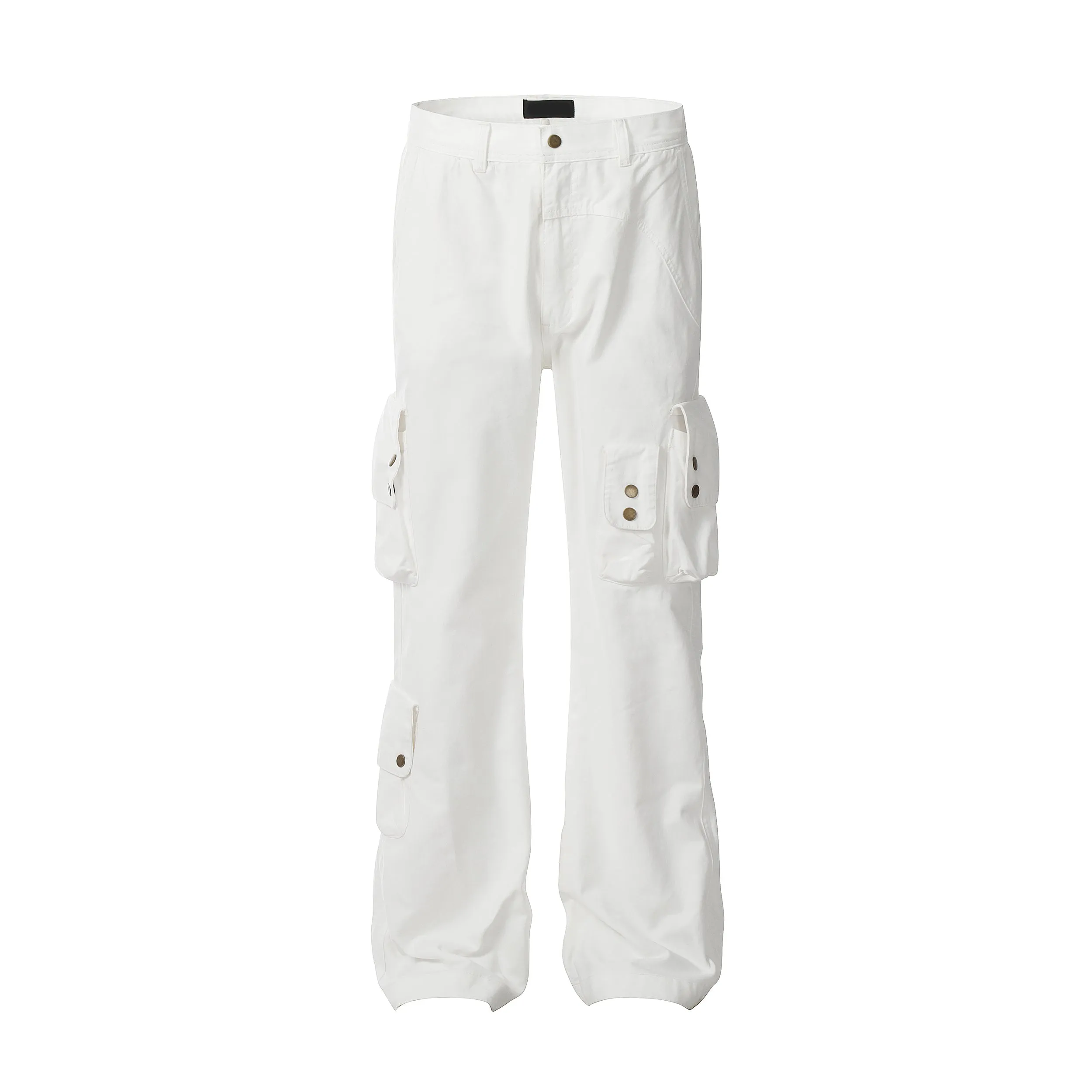 Faire Echo Tie-Dye Design Straight-Leg Pants