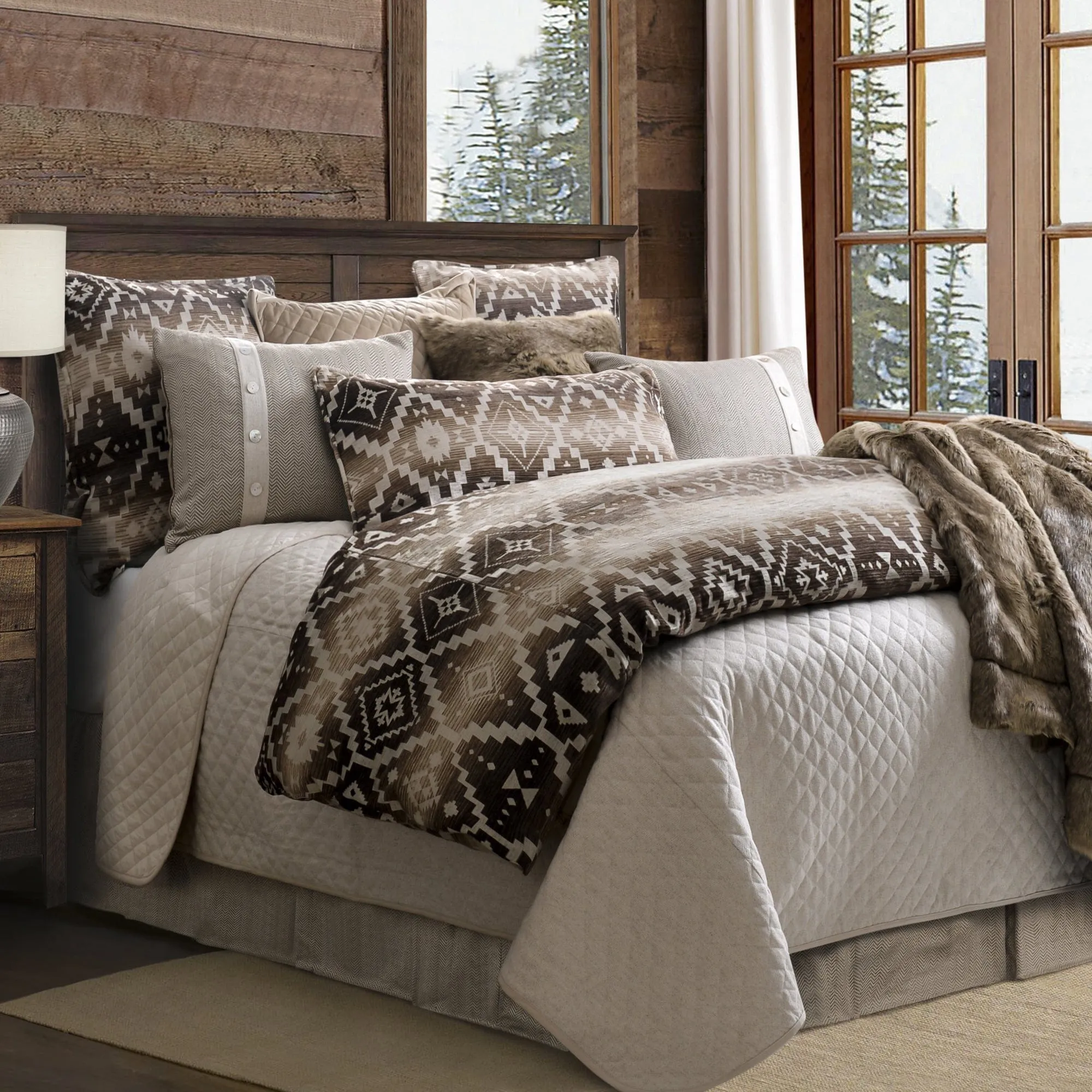 Fairfield Linen Coverlet Set