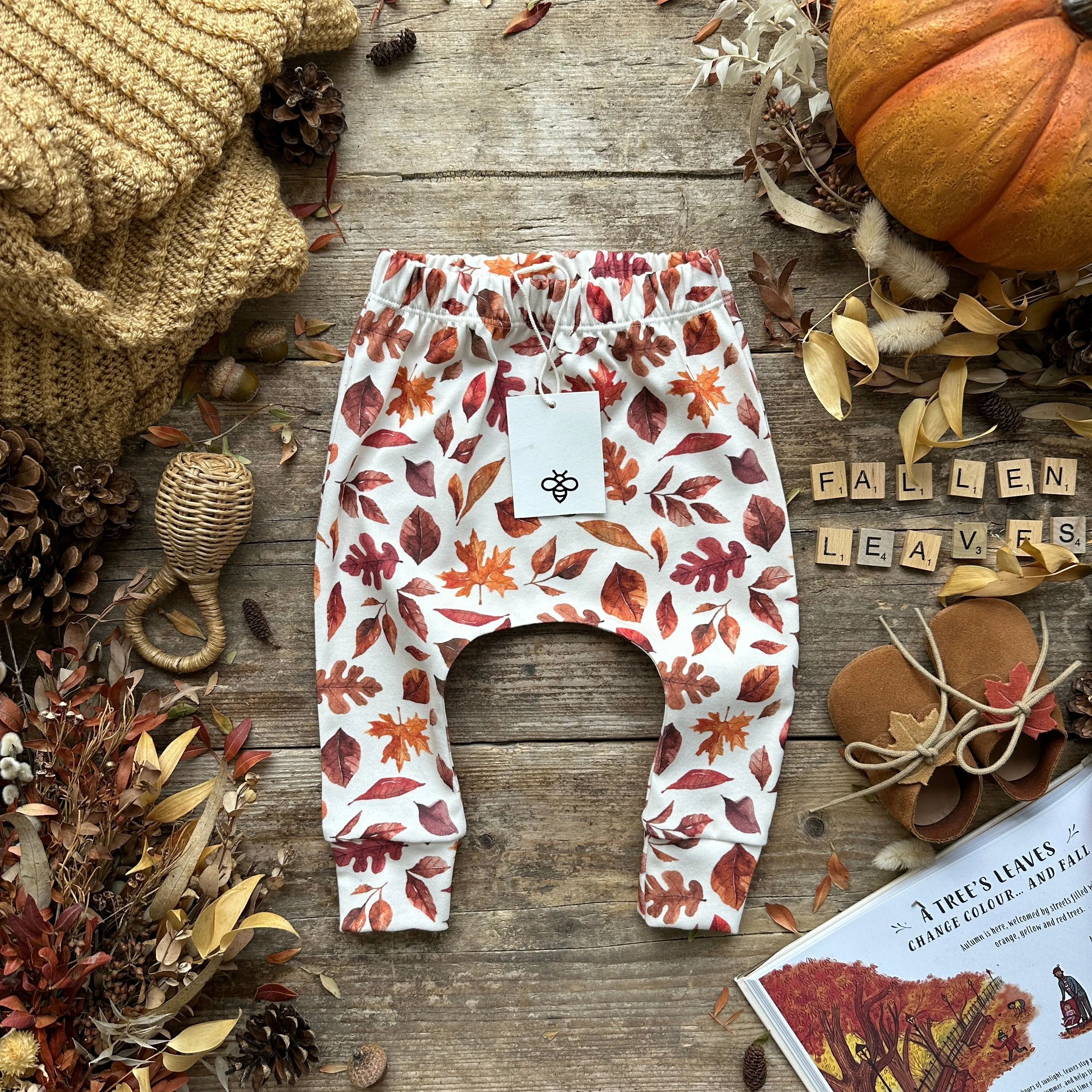 Fallen Leaves Harem Leggings | Ready To Post