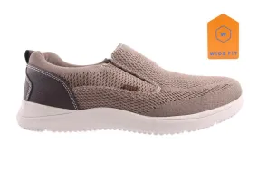 Florsheim Nunn Bush Conway Knit Slip On Shoe - Taupe
