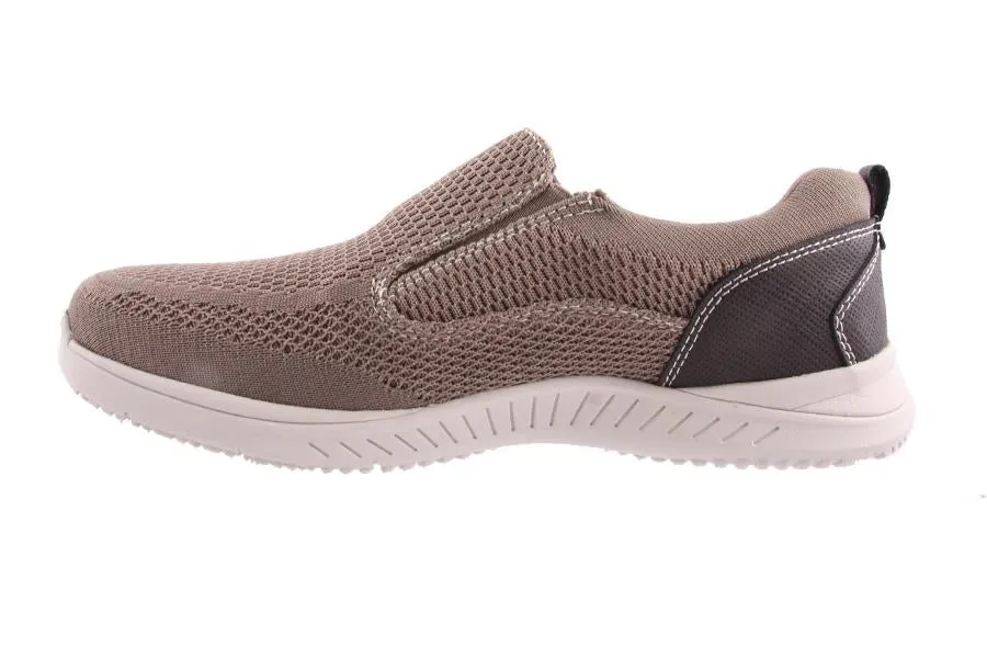 Florsheim Nunn Bush Conway Knit Slip On Shoe - Taupe