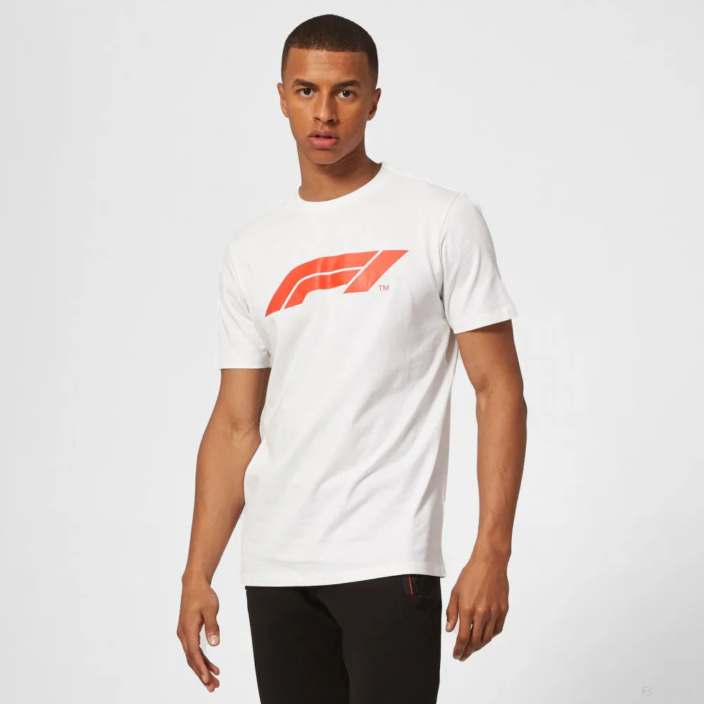 Formula 1 T-shirt, Formula 1 Logo, White, 2020