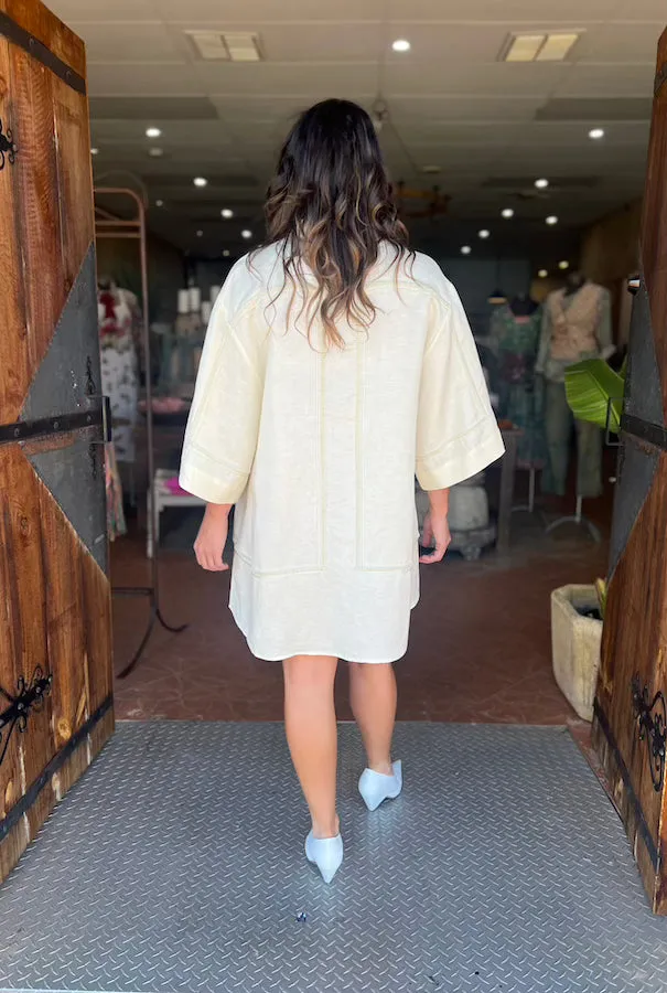 FORTUNA SHIRT DRESS