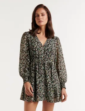 Gabby Petite Skater Mini Dress