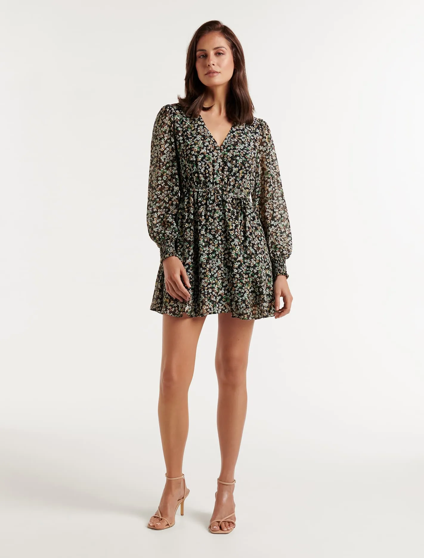 Gabby Petite Skater Mini Dress