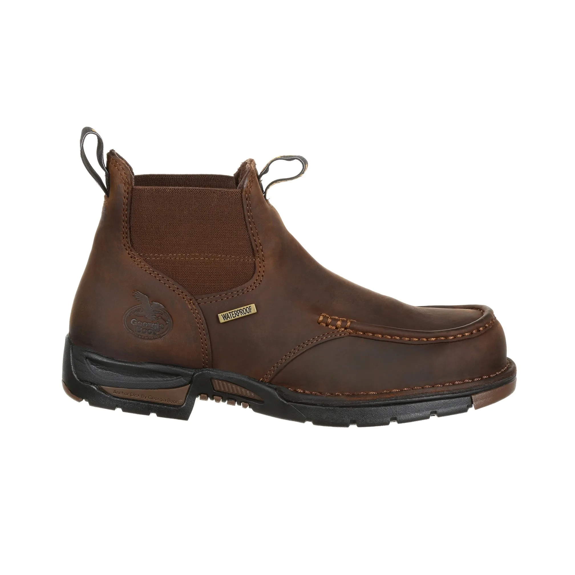 GEORGIA MEN ATHENS CHELSEA WATERPROOF WORK BOOT