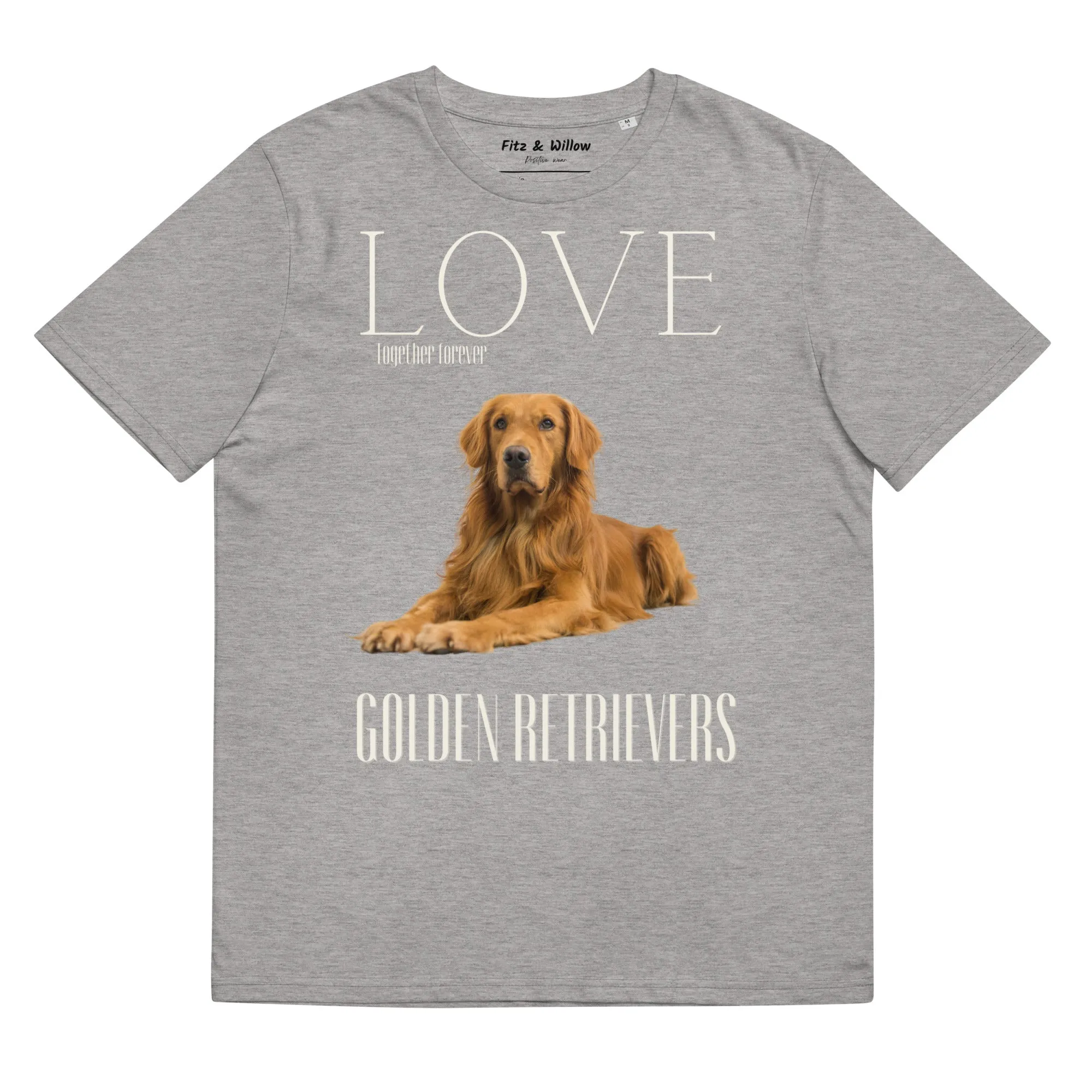 Golden Retriever lovers organic t-shirt