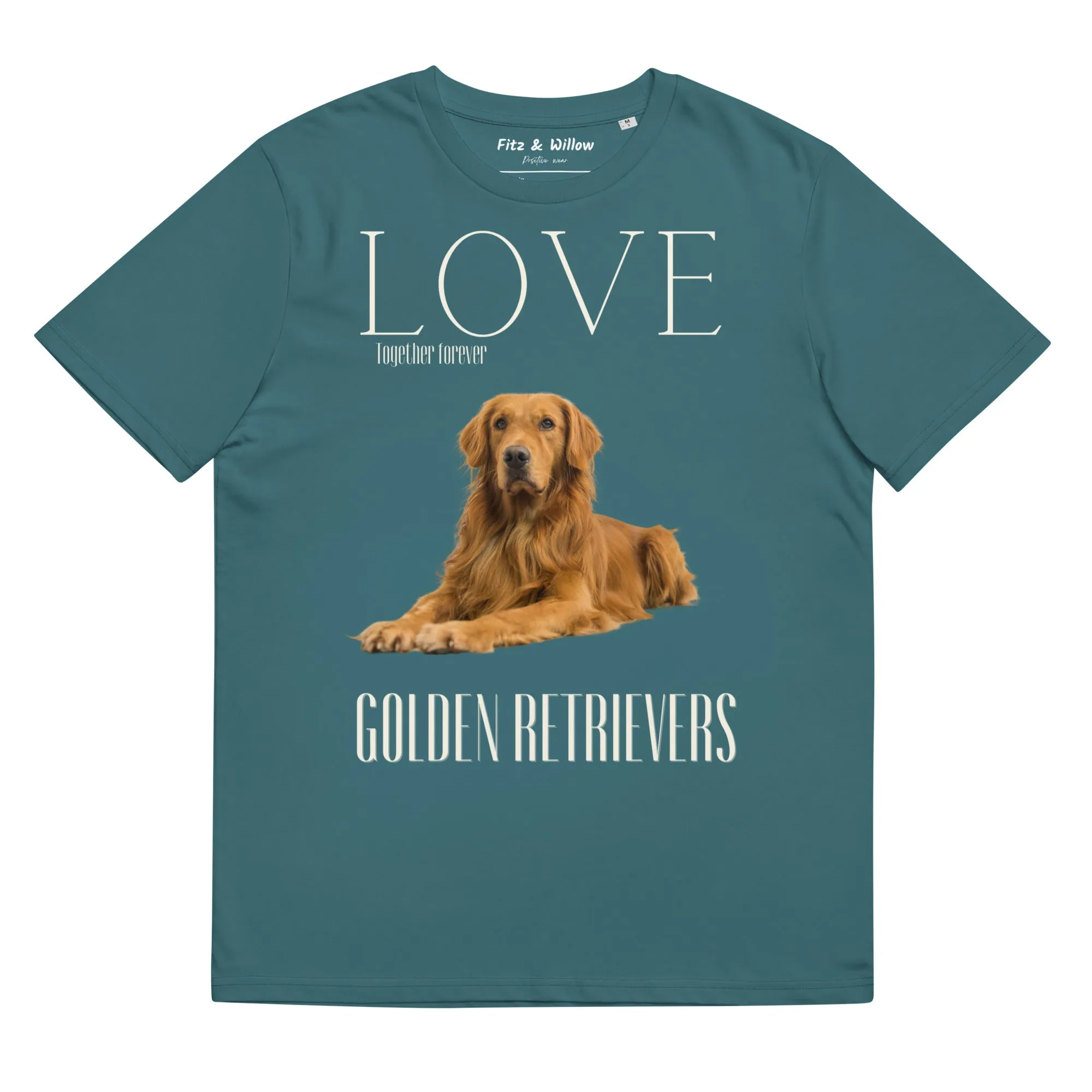Golden Retriever lovers organic t-shirt