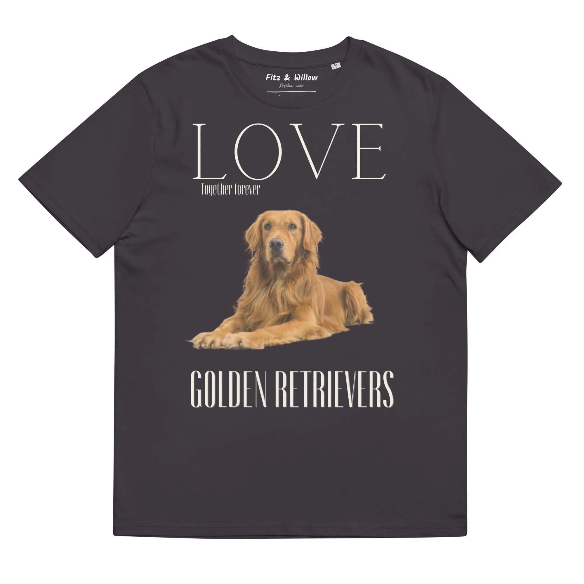 Golden Retriever lovers organic t-shirt