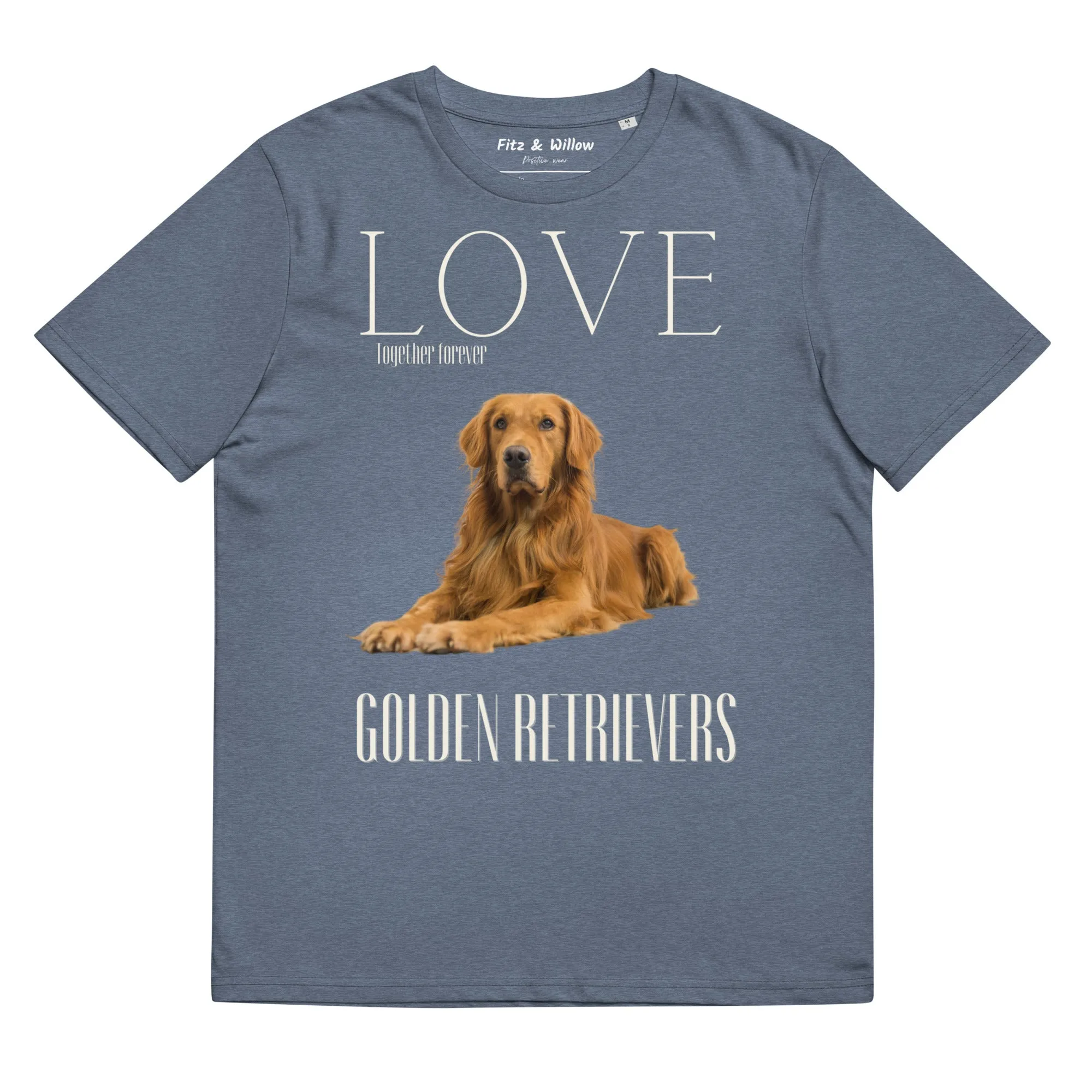 Golden Retriever lovers organic t-shirt