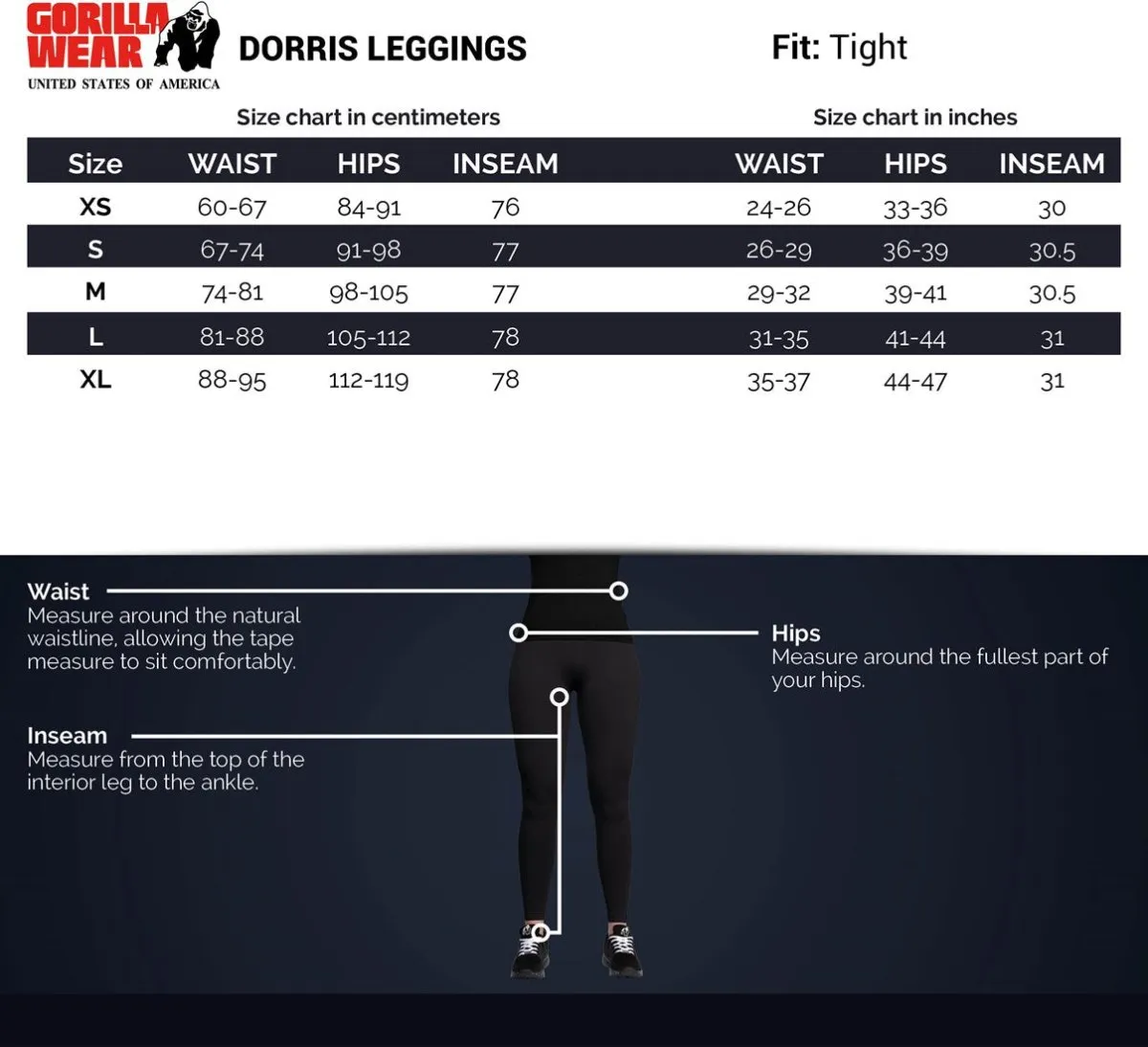 Gorilla Wear Dorris Leggings - Violet