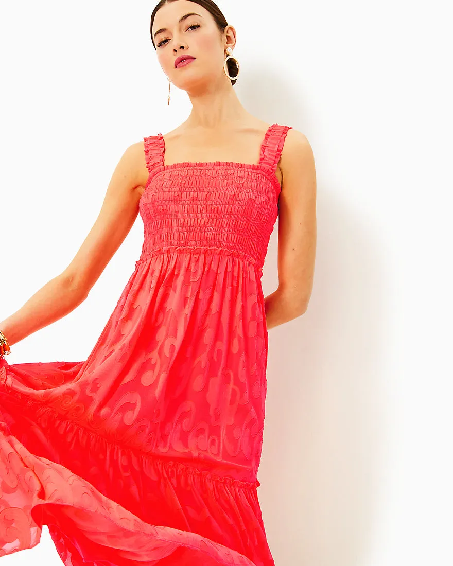 Hadly Smocked Maxi Dress