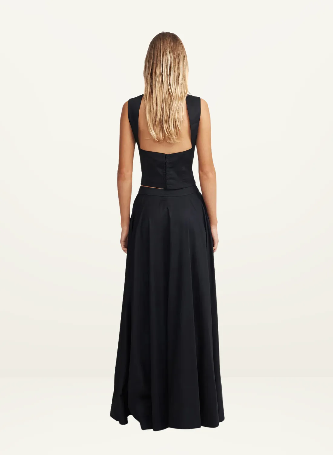 Hansen & Gretel Mana Maxi Skirt in BLACK
