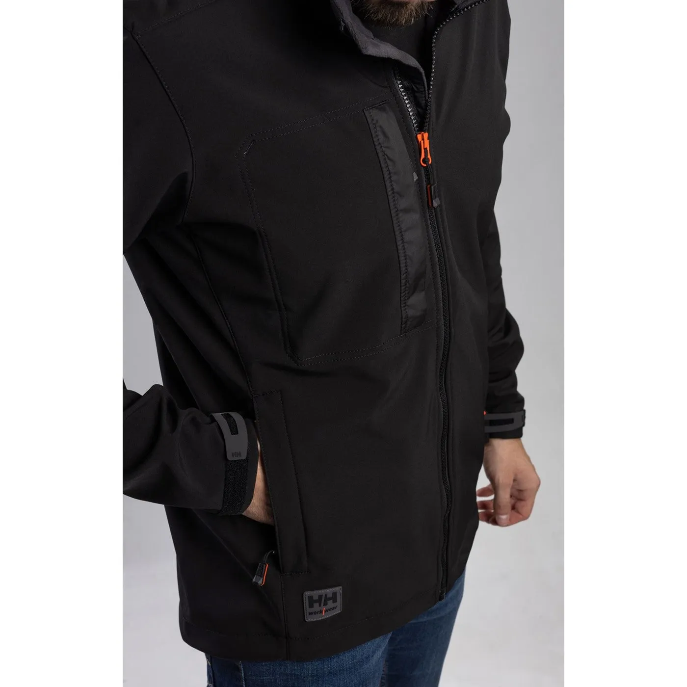 Helly Hansen Workwear Kensington Softshell Jacket  Black