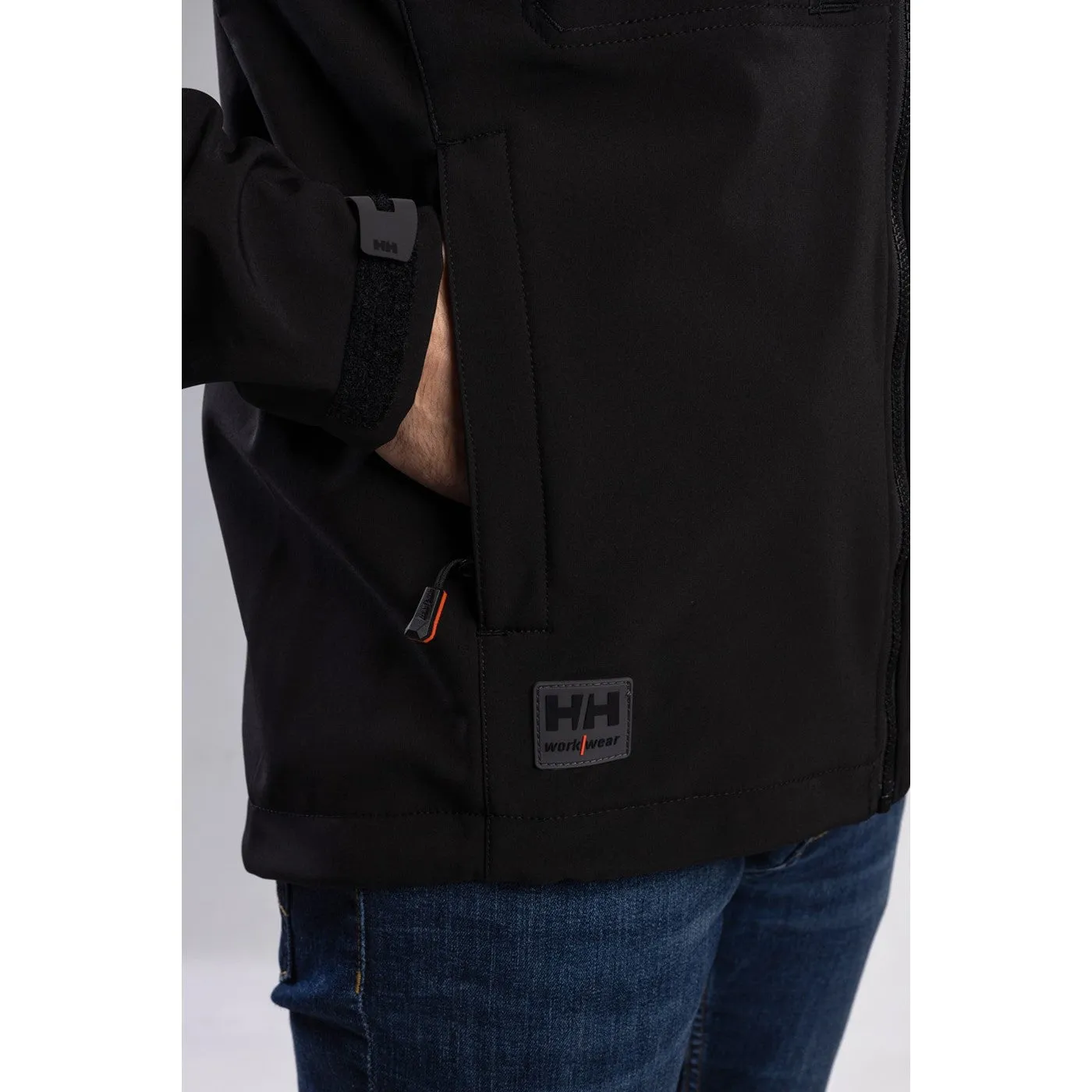 Helly Hansen Workwear Kensington Softshell Jacket  Black