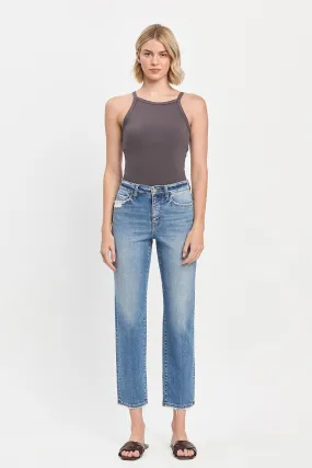 Hi Rise Tapered Jeans - Bardot