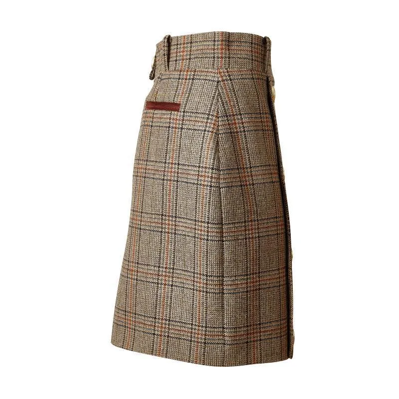 Holland Cooper Knightsbridge Ladies Tweed Skirt - Bourbon Tweed